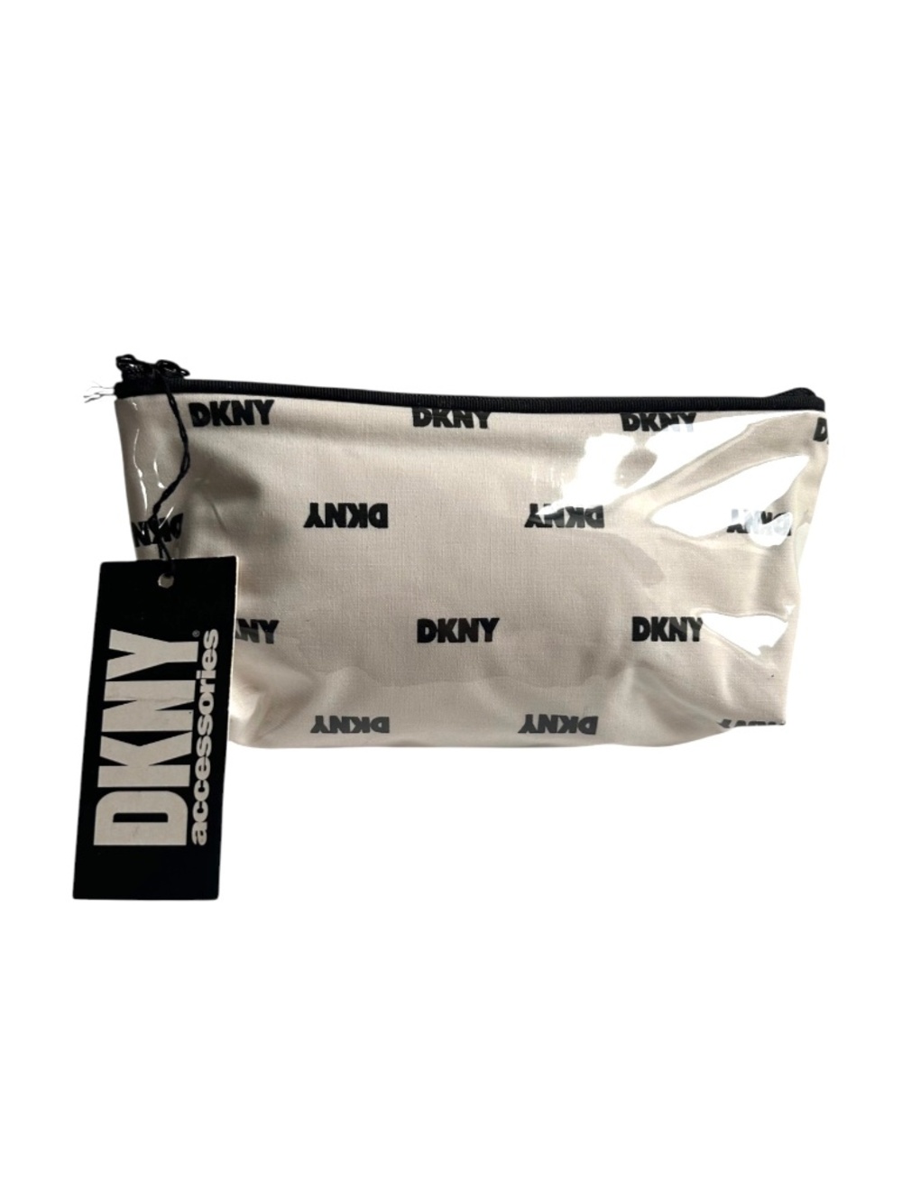NWT DKNY Zippered Cosmetic Pouch Bag